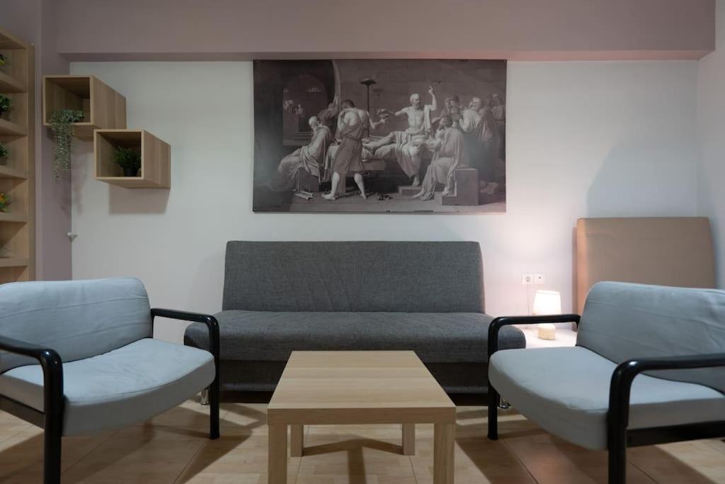 Metaxourgio 2Nd Floor Apartment Athens Luaran gambar